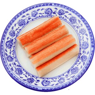 海欣深海蟹味棒235g蟹柳寿司烧烤火锅丸关东煮豆捞火锅食材麻辣烫