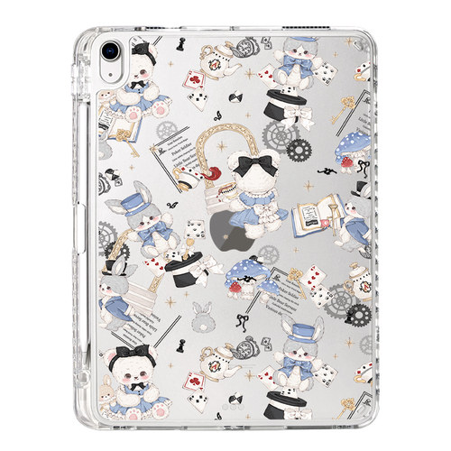 morock【单壳无面盖】适用2025款ipad11保护壳air7保护套苹果pro11带笔槽air6/5第10代亚克力10.2寸轻薄平板