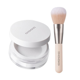 UODO散粉定妆散粉刷组合粉饼蜜粉控油定妆干湿感光持久遮瑕毛孔