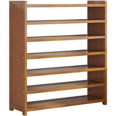 哈尔优简约现代多功能楠竹鞋架