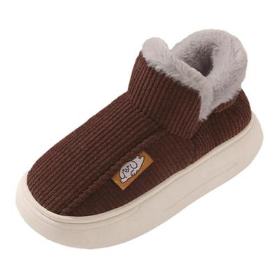 【加厚保暖】加绒保暖居家棉拖鞋