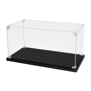 亚克力手办展示盒积木模型收纳防尘罩子玩具车摆件盲盒透明展览柜