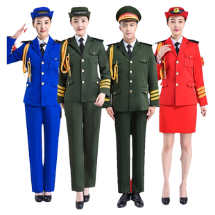 学生升旗手服装仪仗队服装护卫队护旗手升旗仪式服装合唱团演出服