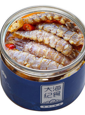纪食皮皮虾海鲜麻辣罐装