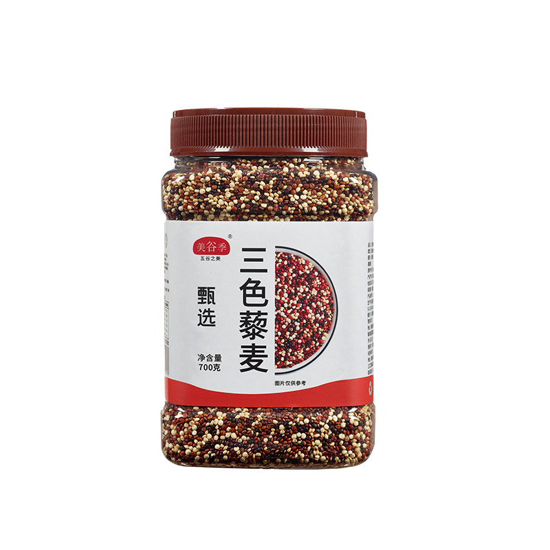 美谷季三色藜麦正宗白藜麦米高膳食纤维粗粮非即食五谷杂粮主食饭