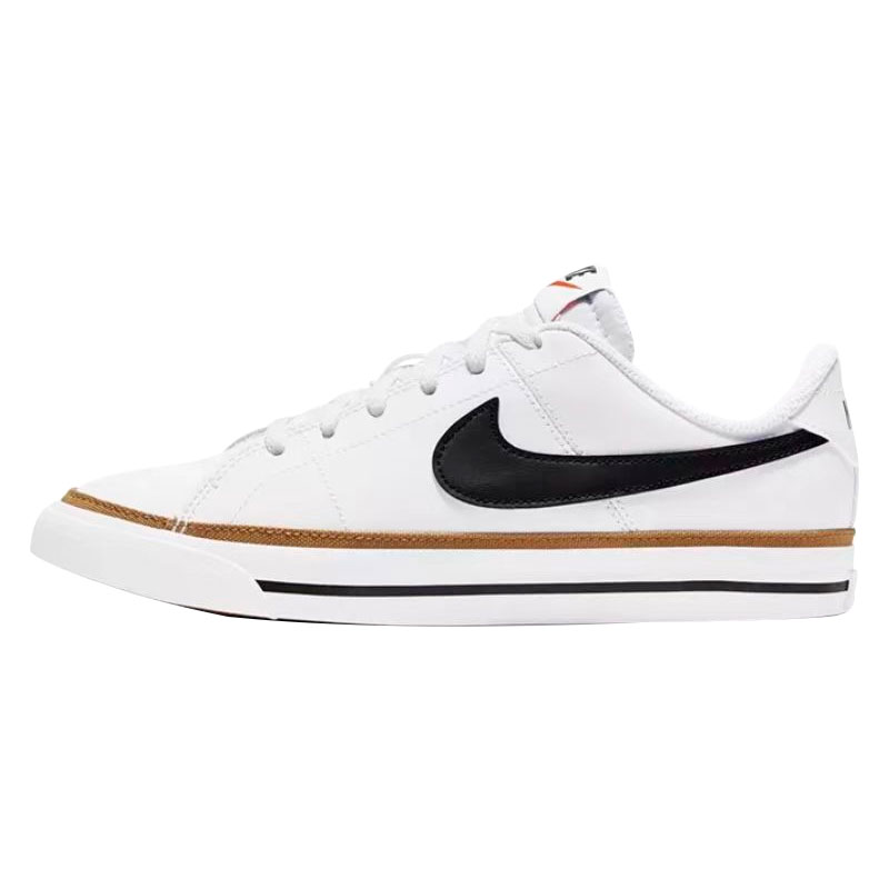 NIKE耐克白粽简约系带运动板鞋