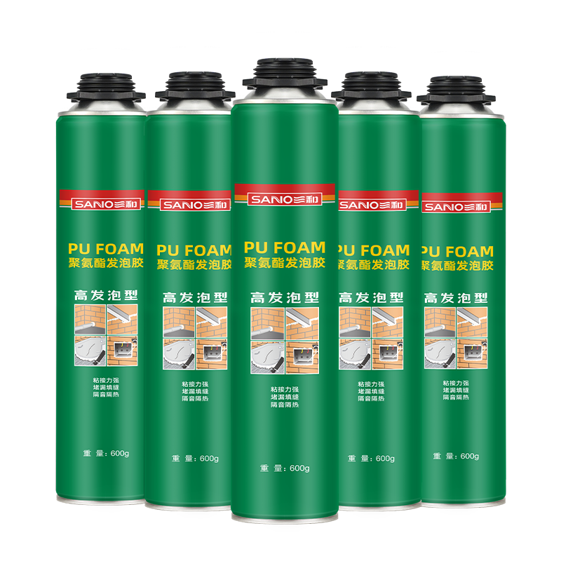 三和发泡胶填缝剂泡沫填充膨胀补漏门窗密封防水聚氨酯发泡剂