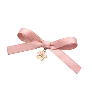 少女樱花初恋发夹 1对2个边夹日系 发卡洛丽塔蝴蝶结发饰 超甜