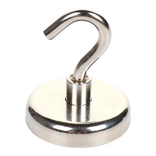 强力磁铁挂钩吸铁石免打孔圆形冰箱收纳钥匙挂勾磁力大钩无痕承重