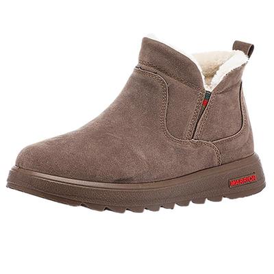 回力官方旗舰店女鞋冬季保暖棉鞋