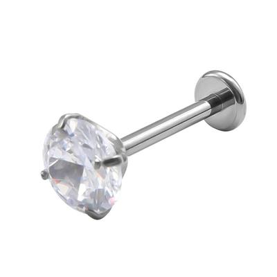 钛合金耳钉植入级不易过敏耳骨钉