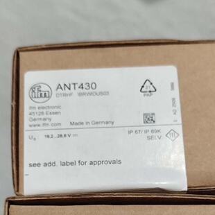 议价IFM易福门ANT430读写头，6799A-DTRHFIB，全新原厂，议价