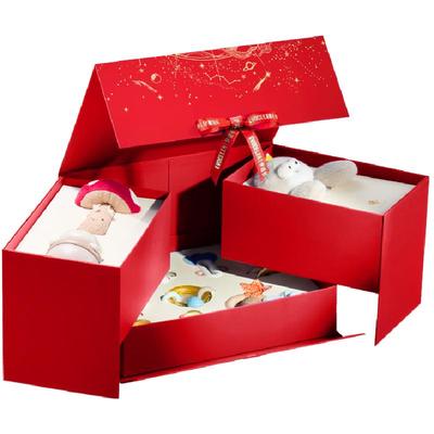 evoceler新生儿礼盒安抚玩具礼物