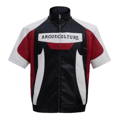 CulturEpu皮拼接机车服皮衣