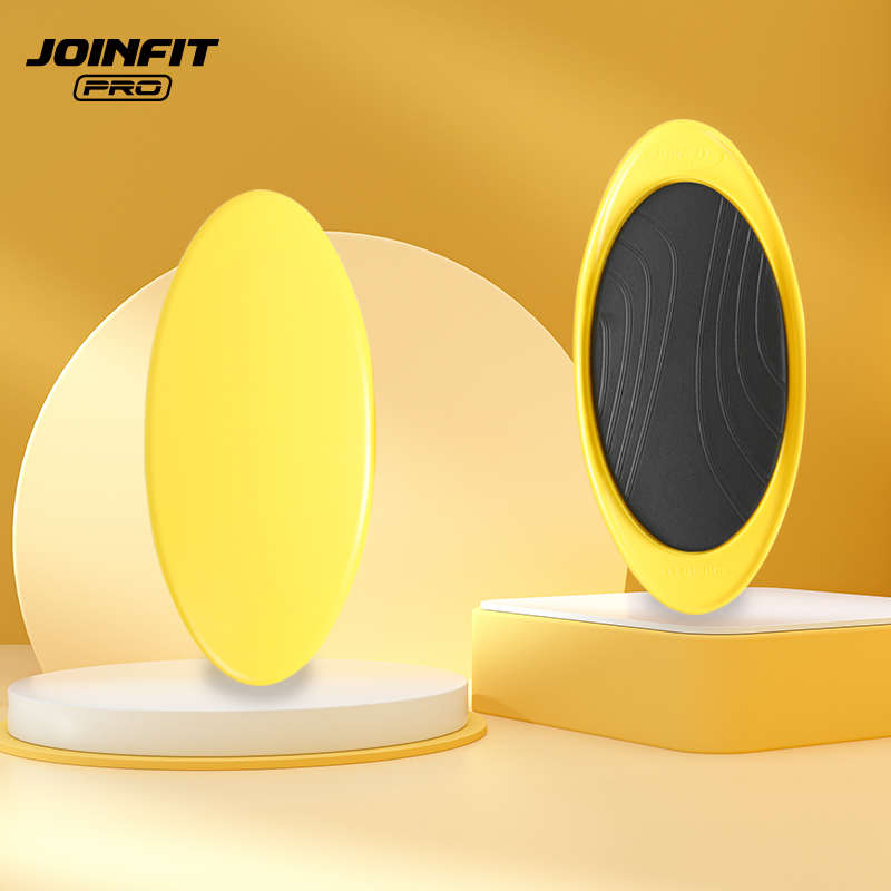 JOINFIT核心训练滑行盘瑜伽滑垫脚踩臀腿训练马甲线女士家用健身