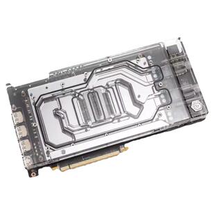 Bitspower微星超龙魔龙X Trio 3090Ti显卡分体水冷头全覆盖散热器