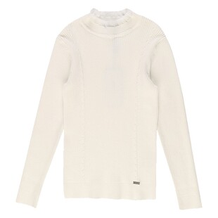 IVY HOUSE常春藤儿童装女童秋季 校园休闲半高领毛衣打底衫亲子装