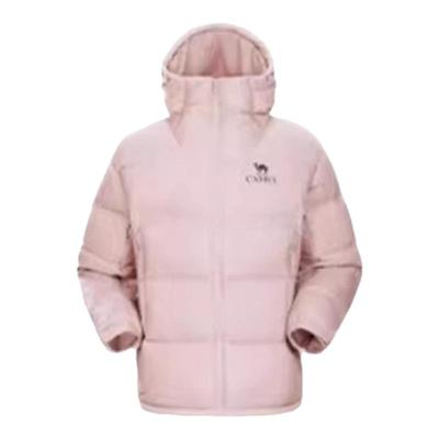 骆驼黑钻5羽绒服女冬季新款户外气凝胶保暖外套加厚防风面包服男