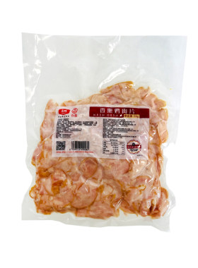 大成香熏鸡肉片1kg烟薰