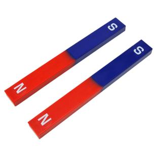 条形磁铁大号一对18cm初中物理实验器材吸铁石教学磁铁长方形磁铁学生用