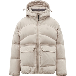 【三防】CAT卡特25秋季女士新品机能宽松面包服羽绒服商场同款