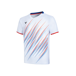 VICTOR威克多羽毛球服胜利男女款T-61022吸汗舒适运动T恤T-60022