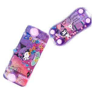 儿童益智水中套圈圈水机水里套圈宝宝游戏机玩具掌上按压式泡泡圈