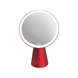 飞利浦悦己led化妆镜带灯台式桌面梳妆镜美妆镜化妆补光宿舍便携