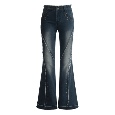 UNIFREEPLUS大码微喇牛仔裤