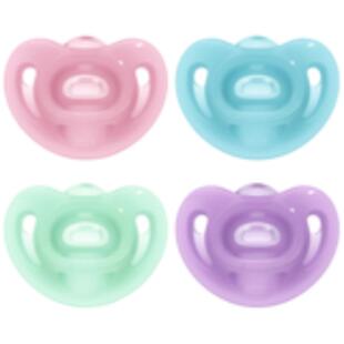 NUK德国进口智柔全硅胶安抚奶嘴宝宝防胀气新生婴儿0到36个月一岁