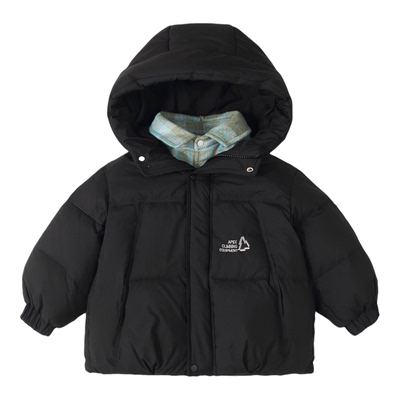 男童羽绒服加厚韩版休闲短款冬装