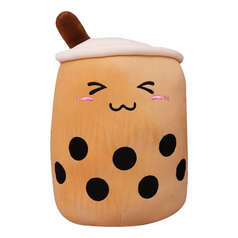 可爱创意奶茶杯抱枕靠垫公仔玩偶