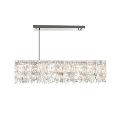 全光谱护眼餐厅水晶吊灯现代简约