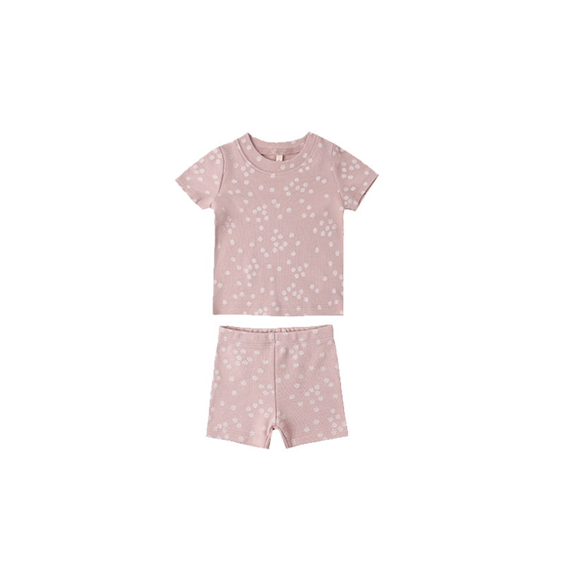 quincymae幼儿针织家居服两件套