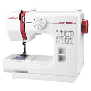 日本JANOME真善美缝纫机台式家用525A+B迷你小型电动衣车展台锁边