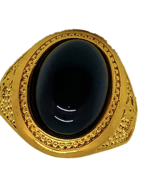 仿真红玛瑙霸气风铜镀金镶嵌宝石