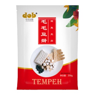 鹰嘴豆天贝素食大豌黄豆天贝纯素天贝纯素tempe发酵纳豆制品500g