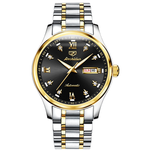 瑞士认证金仕盾品牌男士手表新款夜光防水全自动机械表官方旗舰店