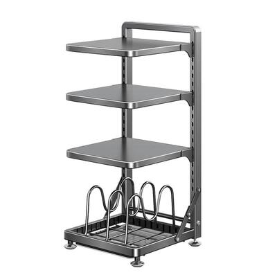 卡贝不锈钢多功能多层厨房置物架