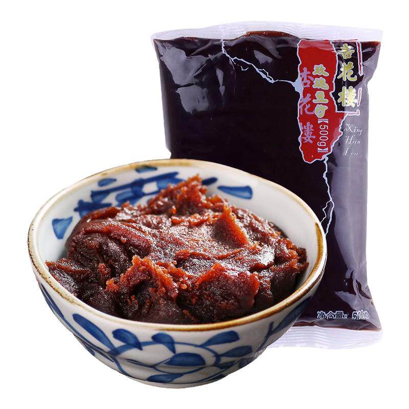 杏花楼豆沙馅玫瑰豆沙馅料家用5