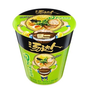 促销汤达人日式豚骨酸辣海鲜韩式罗宋五合一整箱桶面速食泡面夜宵