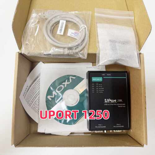 议价Uport 1250原装MOXA Uport 1250I 2口 RS232/422/485 串口转