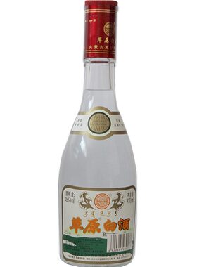 清香型白酒低度草原白470ml纯粮