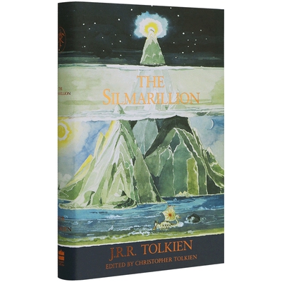 精灵宝钻 英文原版 The Silmarillion 霍比特人指环王前传 英文版小说 托尔金手绘封面 精装进口书籍