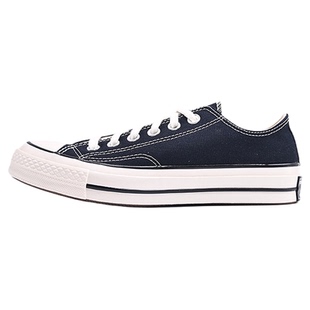 匡威Converse新款宽版1970S经典帆布鞋男女黑色低帮休闲鞋A10358C