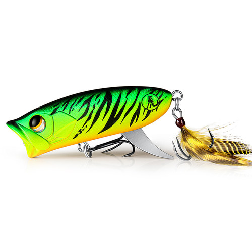 大河奔流波爬RS6/V8镰刀水面系钛合金尾鳍远投炸水翘鲈鳡路亚饵