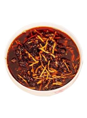 折耳根油辣椒下饭菜特色油泼麻辣小吃凉拌饭鱼腥草贵州特产辣椒酱