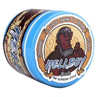 HELLBOY地狱男爵复古发油男蓬松保湿强力定型发泥发蜡膏美式前刺