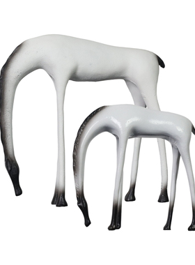 现代简约马雕塑摆件客厅玄关