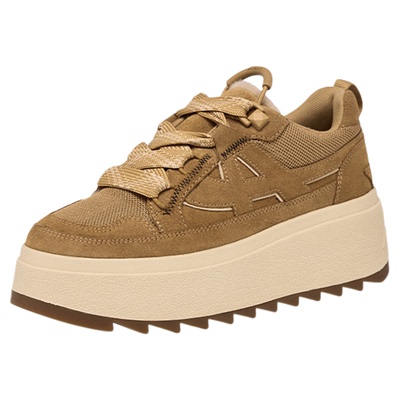 ASH女鞋2025秋季新款MOVIE复古增高圆头厚底休闲鞋女系带板鞋